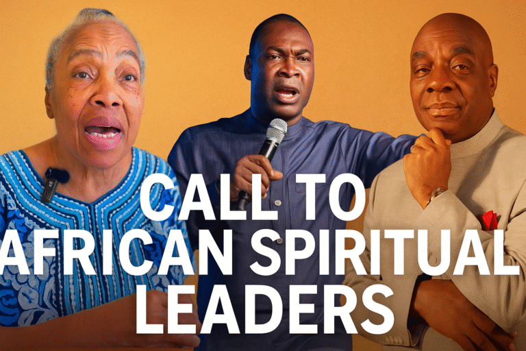 ✊🏿 ” A Prophetic Call to the Shepherds of Our Land”